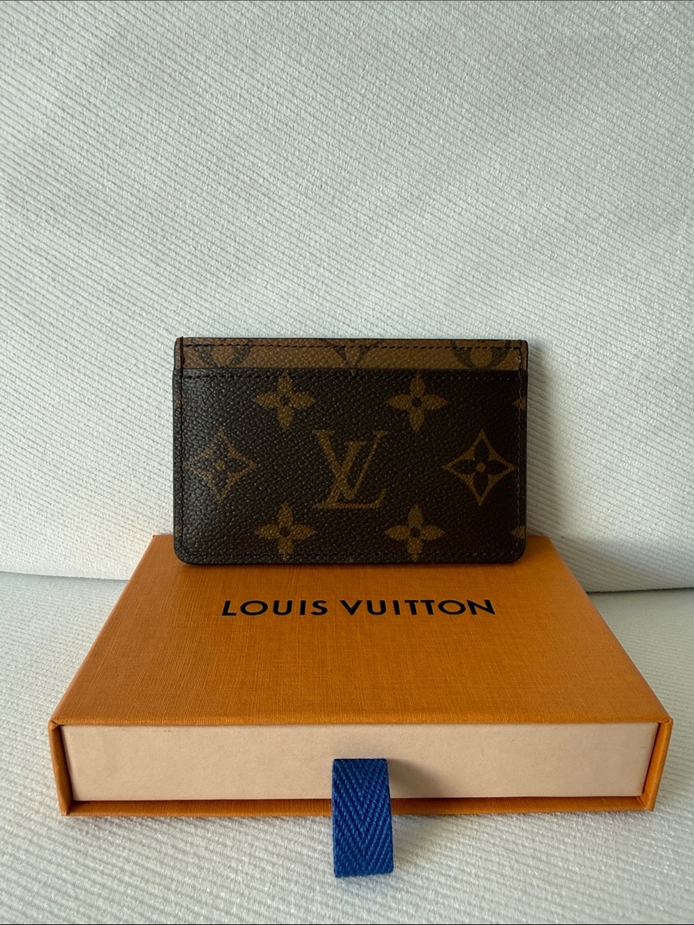 Louis Vuitton Reverse Monogram Canvas Card Holder